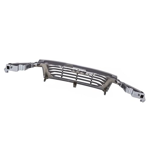 Image of Front Grille Chrome Shell Assembly With Black Insert Compatible with 2004-2012 Canyon Replaces GM1200530
