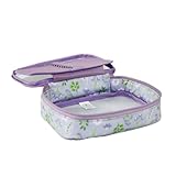 Estojo BOX 100 PENS CRISTAL BY SOF FLORAL LILÁS - SABRA