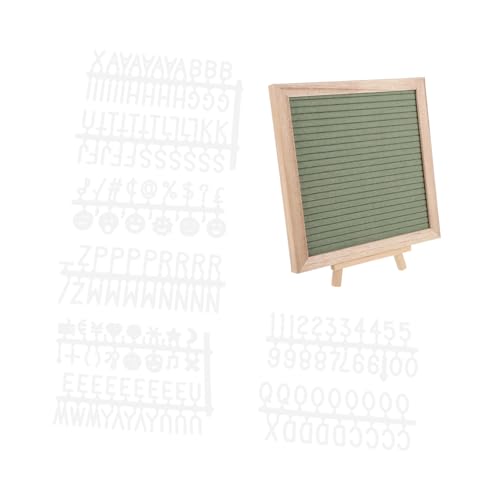 OSALADI Tableau Affichage Lettre Bois Avec Lettres Réutilisables Et Support Stable Accessoire Maison Pour Messages Décoratifs à Poser Bureau Et Déco Intérieure