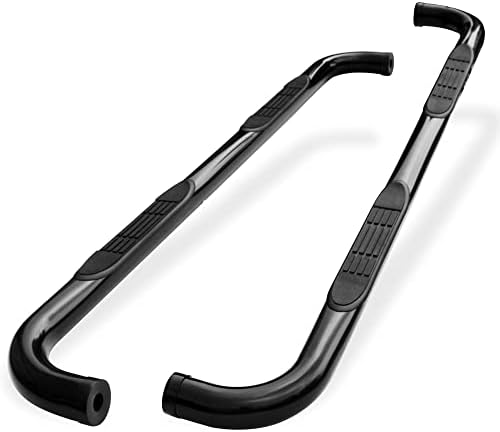 SUPERDRIVE 3'' Running Boards Compatible with 2002-2008 Dodge Ram 1500 Crew Cab 2003-2009 Dodge Ram 2500 3500 Crew Cab (Chrome, 3" Wide)
