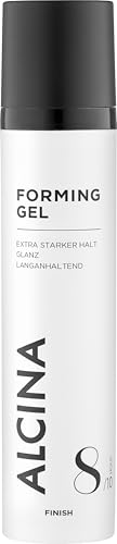 ALCINA Forming Gel | 1 x 100 ml | Hair Gel for Short Hair | Strong, Long-Lasting Fixation | Does Not Harden & Glue | Ideal for Extravagant Styling of All Hair Structures | With Panthenol