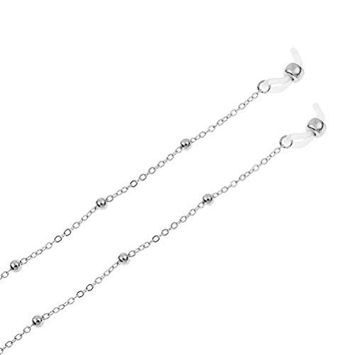 Corrente para óculos de sol fashion com alça de conta, óculos de sol