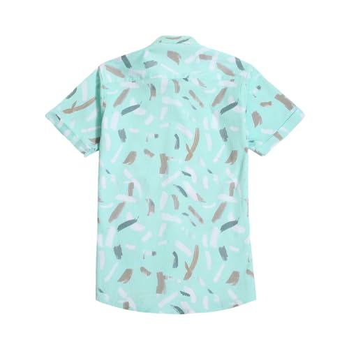 Image of CAVIO Boys Printed Shirt and T-Shirt Regular Fit Casual Half Sleeve