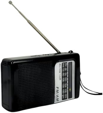 Mini Rádio de Bolso Retrô FM/AM com Entrada P2 – 2 Bandas Portáti