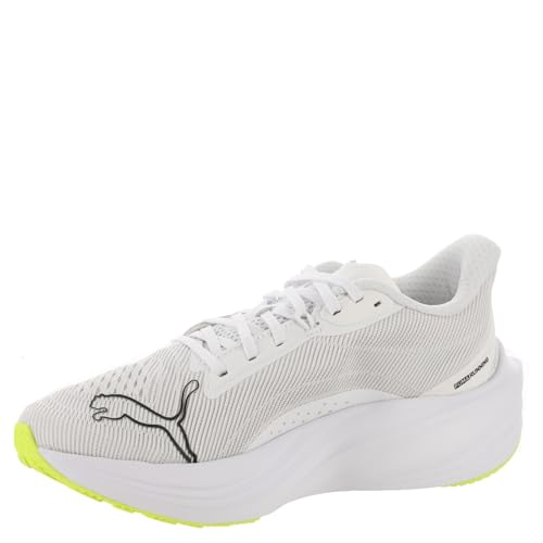 PUMA Darter Pro Women's Sneaker, 6 B(M) US, White-Magenta-Yellow4