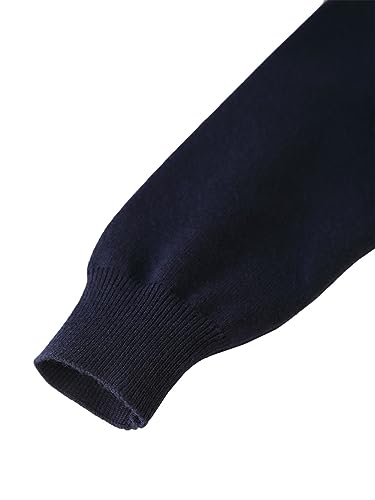 Smith's American Girls' Crew Neck Cardigan - Navy, 3t4