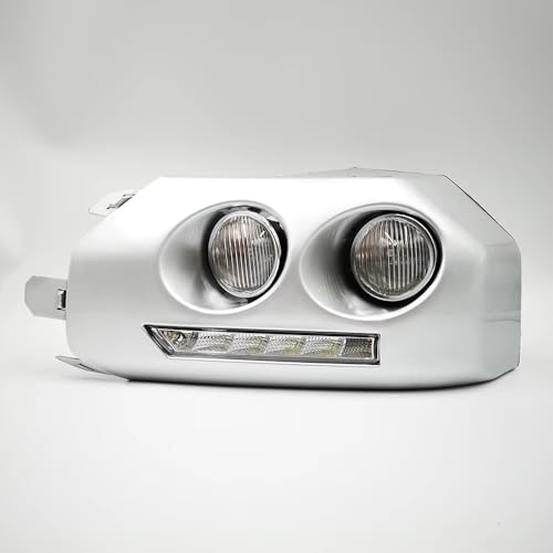 Luces diurnas DRL led para Toyota FJ Cruiser 2007-2014 con carcasa negra para parachoques 4