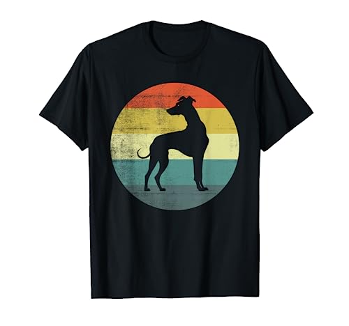 Retro Vintage Design Italian Greyhound Dog Camiseta
