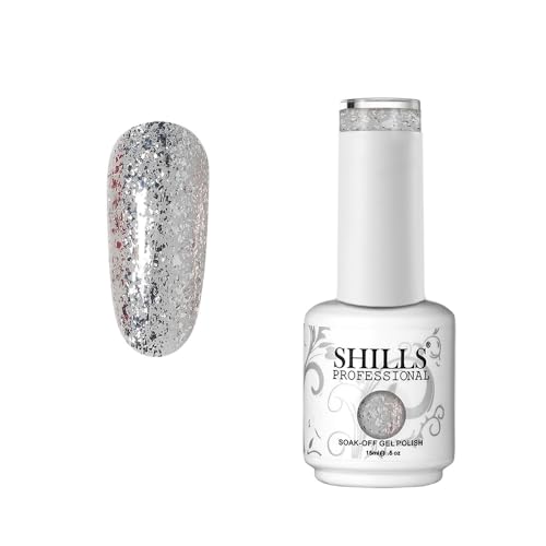 Image of SHILLS PROFESSIONAL Uv /Led Soak Off Gel Finish Polish Color Shade 117, 15 Milliliters