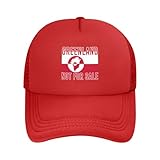 XingFox Le Groenland n'est Pas à Vendre. Casquette « J'aime Le Groenland n'est Pas à Vendre ». Casquette Gratuite du Groenland pour Hommes et Femmes (Noire).