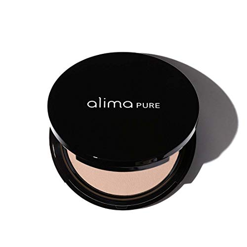 Alima Pure Pressed Foundation with Rosehip Antioxidant Complex - Pressed Powder- Mineral Powder Foundation (0.31oz/ 9.0 g) | Dune