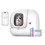 PETKIT Pura Max 2 Lettiera Gatto Autopulente, Lettiera Automatica per Gatti,Capacità Massima 76L,XSecure,Antiodore,Controllo APP per Più Gatti(Non Contiene Spray Deodorante)
