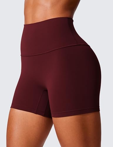 Image of CRZ YOGA Secretsculpt Biker Shorts 4 inch | Booty Scrunch Butt, Butterlift, Buttery Soft, Moderate Compression, Workout, Pilates, No Front Seam, High Waist, for Women