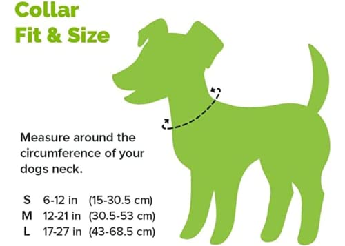 Cycle Dog Silver Max Reflective Bottle Opener Metal Buckle Collar (Medium 12"-21") - 100% Surface Reflectivity/Tough Super Bright - Keeps Your Pets Safe At Night/Never Needs Charging #TOP2