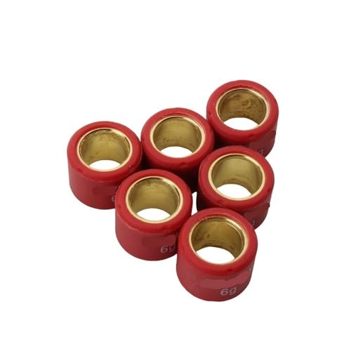 Rouleaux de variateur 16x13mm 6g pour entretien et révision moteur GY6 139QMB 50cc 4T