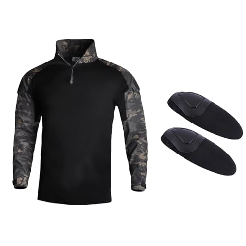 Chemise militaire Multicam de combat cargo pour homme et Airsoft
