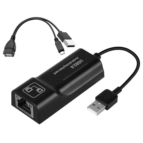 Tragbarer Hochgeschwindigkeits-Internet-Adapter, reibungslose Videowiedergabe, schnelle Übertragung, Zubehör für TV3-Benutzer, Videospiele, intelligentes elektronisches Netzwerkgerät