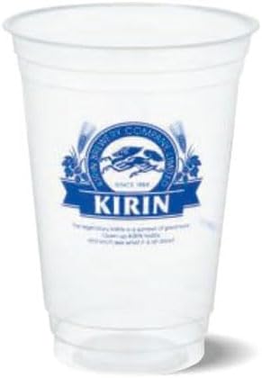 Amazon | キリン ロゴ入り透明ポリコップ 410ml 50個入り キリンビール