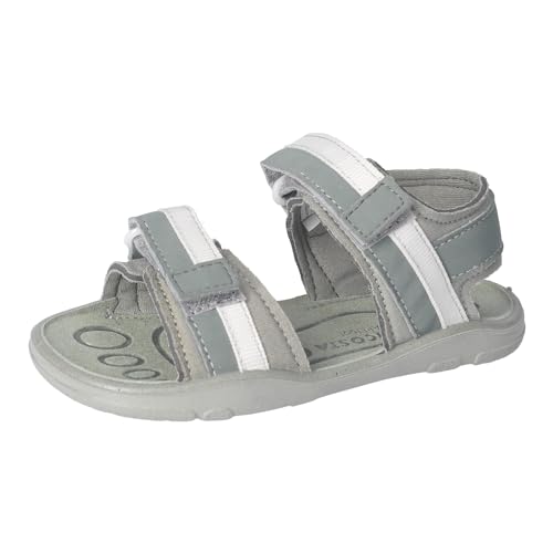 RICOSTA Mädchen und Jungen Sandalen Sydney, Kinder Sommerschuhe, Weite: Mittel, Barfuß-Schuh, Sandaletten, Salbei/eukalyptus (530), 27 EU