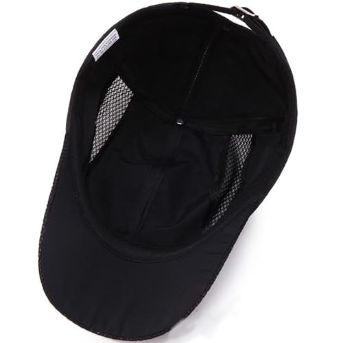 Image of Baseball Cap for Men Women, Men's Athletic Baseball Fitted Cap Classic Adjustable Plain Hat Quick Dry Trucker Hats