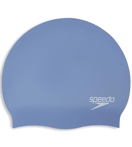 Speedo Unisex Long Hair Cap | Swim Cap | Snag Free | Easy-on, Check, One Size