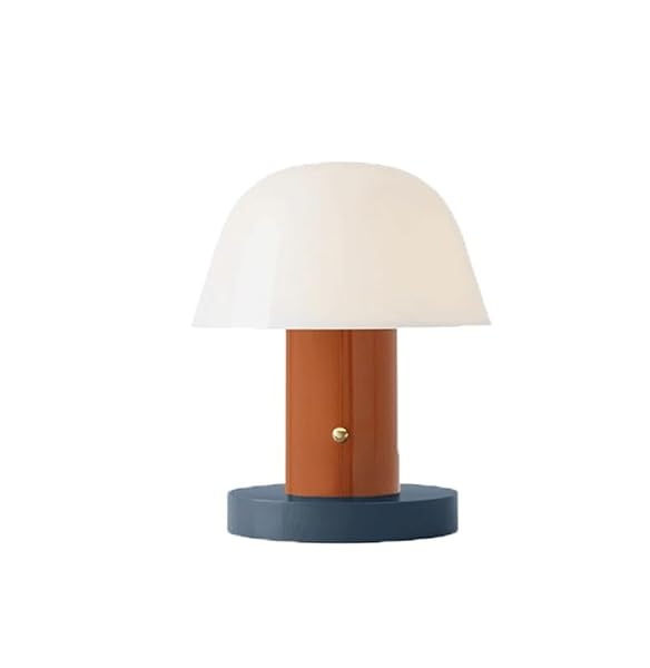 Lampki nocne Lampka biurkowa do sypialni, lampka nocna, unikalny kształt grzyba, mała Lampa stołowa(Multi-colored)