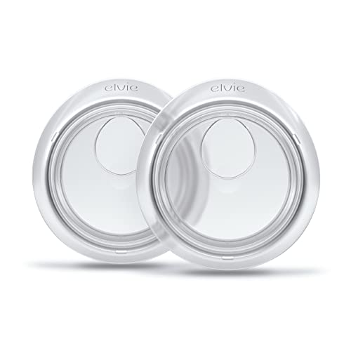 Image of Elvie Catch Milk Collection Shells | Set of Two Discreet Leak-Protection Silicone Cups, Reuse Your Milk| Reusable Breast Shells Collect Up to 1oz | No More Wasted Milk or wasteful Breast Pads