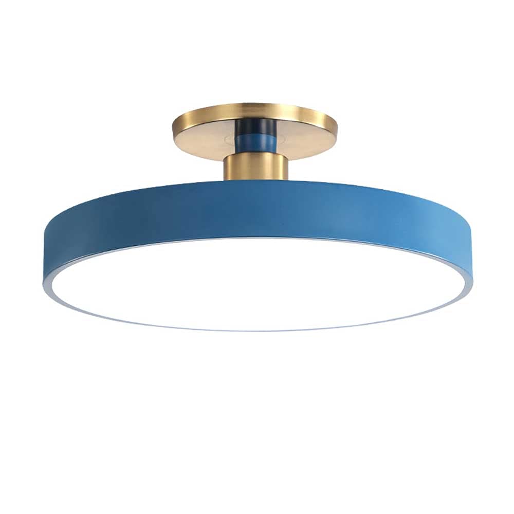 SHUANGZ Dome Light Color Ceiling Lamp 3 Light Color Variable Embedded Installation Close To Ceiling Light Fixtures LED Flush Mount Ceiling Lights Modern Minimalist Style Balcony Kitchen Bedroom Lamp