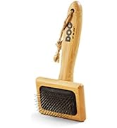 DOG by Dr Lisa - Slicker Brush - Short Bristle Brush for Dogs - For Most Dog Coats - Made from Su...
