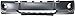 Front Bumper Cover Compatible with 2005-2007 Jeep Grand Cherokee Primed Insert with Fog Light Holes