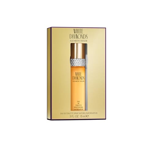 Image of Elizabeth Taylor White Diamonds Eau de Toilette for Women, 0.5 fl oz