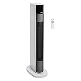 Amazon Basics Oszillierender und tragbarer Turmheizlüfter mit ECO-Modus...