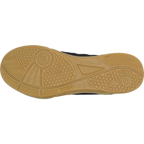 Chuteira Dray Futsal 806 Preta e Dourada - Masculina Preto 38