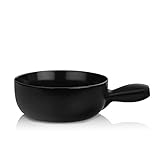 Número de artículo 66593 KECKU 66593 Fondue de Queso Sartén Pauli cerámica 33, 0 x 9, 0 cm 22, 0 cmØ cerámica, Negro, 33 x 1.4910000000000001 X 9 Cm
