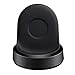EXMRAT Compatible with Samsung Gear Sport Charger, Replacement Charging Dock Cradle for Samsung Gear Sport SM-R600 Smart Watch (Black)