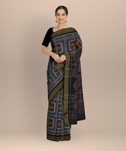 COTTONSILK & KHANDUAPATA sambalpuri silk saree – image 5