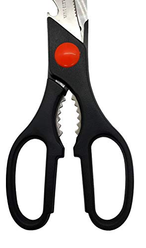 Tesoura de cozinha Multifuncional Inox P/Peixes/Carnes