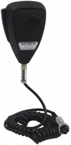 Astatic Noise Cancelling 4-Pin Cb Mic Black image 2