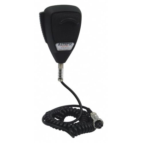 Astatic 30210002 Rubberized 4 Pin 636L Noise Cancelling