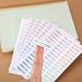Pajean 480 Pcs Day of The Week Stickers Silver Foiled Date Covers Decorative Day of The Week Stickers Self Adhesive Removable Labels for Planners Journal School(1.6 x 0.4 Inch,Square)
