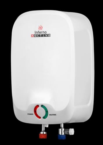 Image of ACTIVA Inferno 3L Instant Water Heater for Home | Automatic Electric Water Geyser | BEE 5-Star Rated | ISI Marked | Energy Efficient | 5 Safety Protections | 5-Year Warranty