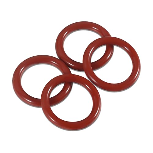Image of 4 Pack B32790 Oil Pump Pickup Tube O-Ring Gasket Kit-High Temp Seals for LS Engines,Compatible with Chevy Silverado /Suburban /Tahoe,GMC Sierra /Yukon,Cadillac Escalade(5.3L 6.0L V8)