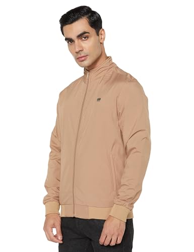 Image of Qube by Fort Collins Men's Windcheater, Lightweight, Windproof Polyester Standard Length Jacket for Year-Round Casual & Daily Use