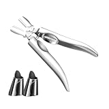 Ouvre-Châtaignes - Acier Inoxydable 21x5x2,7cm | Décortiqueur Ergonomique, Outil De Découpe De Châtaignes Pour Grignotage, Cuisine, Préparation Alimentaire, Fêtes, Maison, Cuisson Et Préparation