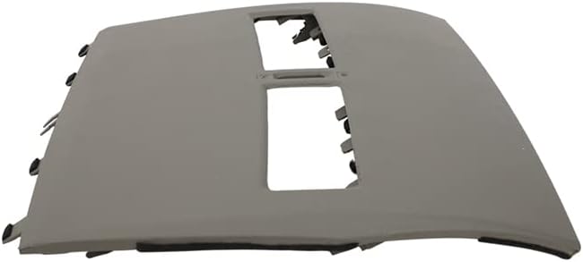 Car Finisher-Instrument Panel Cover for Nissan Tiida 2005-2011 Front Dashboard Middle Air Conditioner Outlet Vents Cover Shell (Beige)