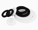White Silicone, Sealing Gasket, 30pcs, Pipe Fittings, 3mm Thickness