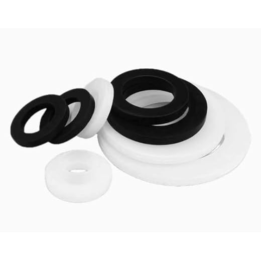 White Silicone, Sealing Gasket, 30pcs, Pipe Fittings, 3mm Thickness