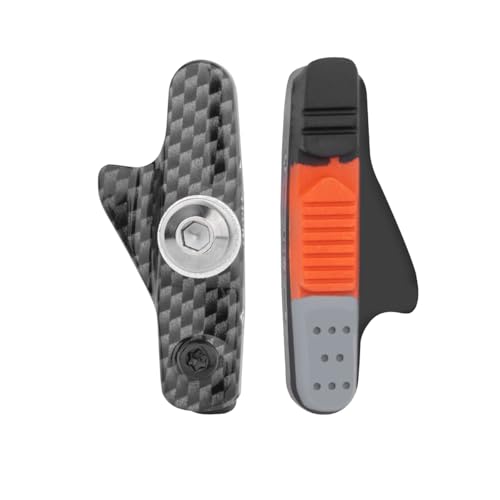 HOUSON Pastillas de freno para bicicleta de carretera para frenos C, frenos de llanta de aluminio 700C con goma reforzada, pastillas de freno de repuesto ligeras