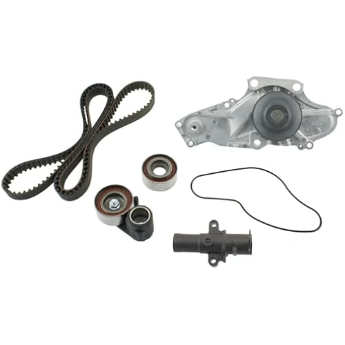 AISIN GENUINE TKH-002 Engine Timing Belt Kit with Water Pump - Compatible with Select Acura MDX, RDX, RL, RLX, TL, TLX, TSX, ZDX Honda Accord, Crosstour, Odyssey, Pilot, Ridgeline Saturn Vue