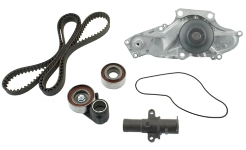 AISIN GENUINE TKH-002 Engine Timing Belt Kit with Water Pump - Compatible with Select Acura MDX RDX RL RLX TL TLX TSX ZDX Honda Accord Crosstour Odyssey Pilot Ridgeline Saturn Vue